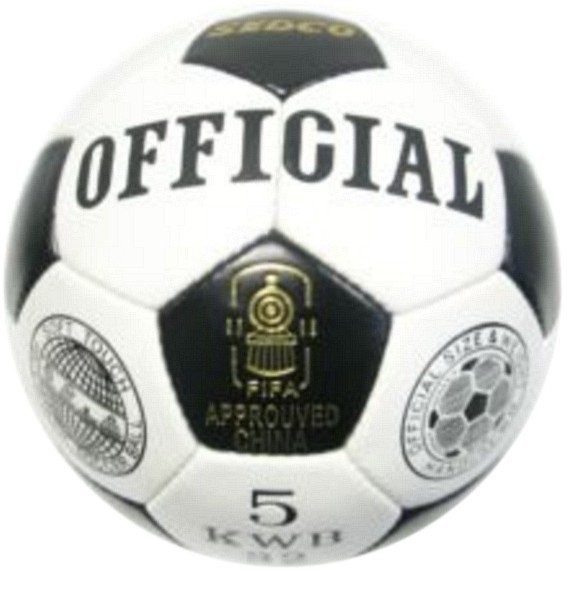 Fotbalový míč OFFICIAL SEDCO KWB32 vel. 5 + dárek