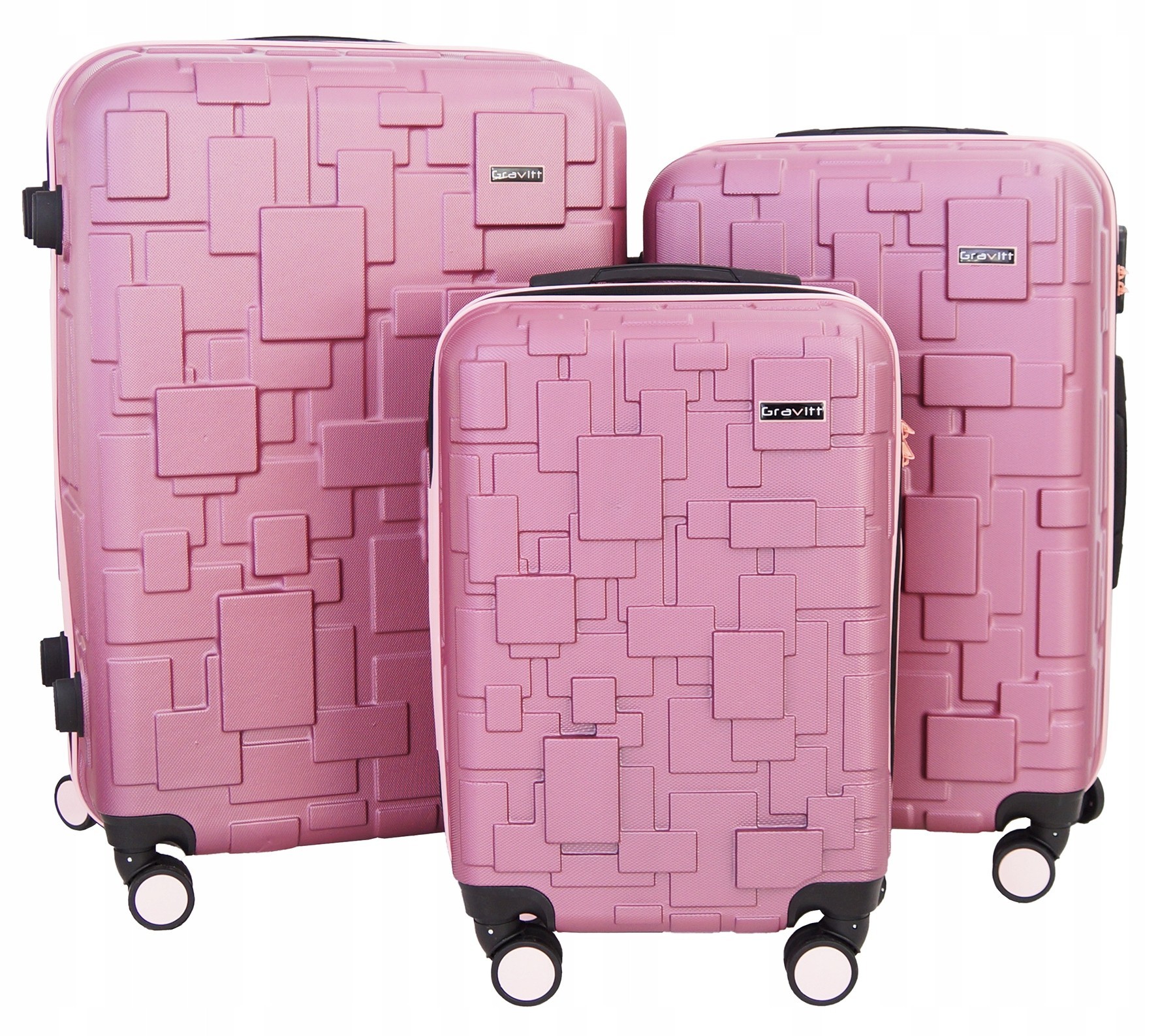 Gravitt Sada Cestovních kufrů 136 3v1