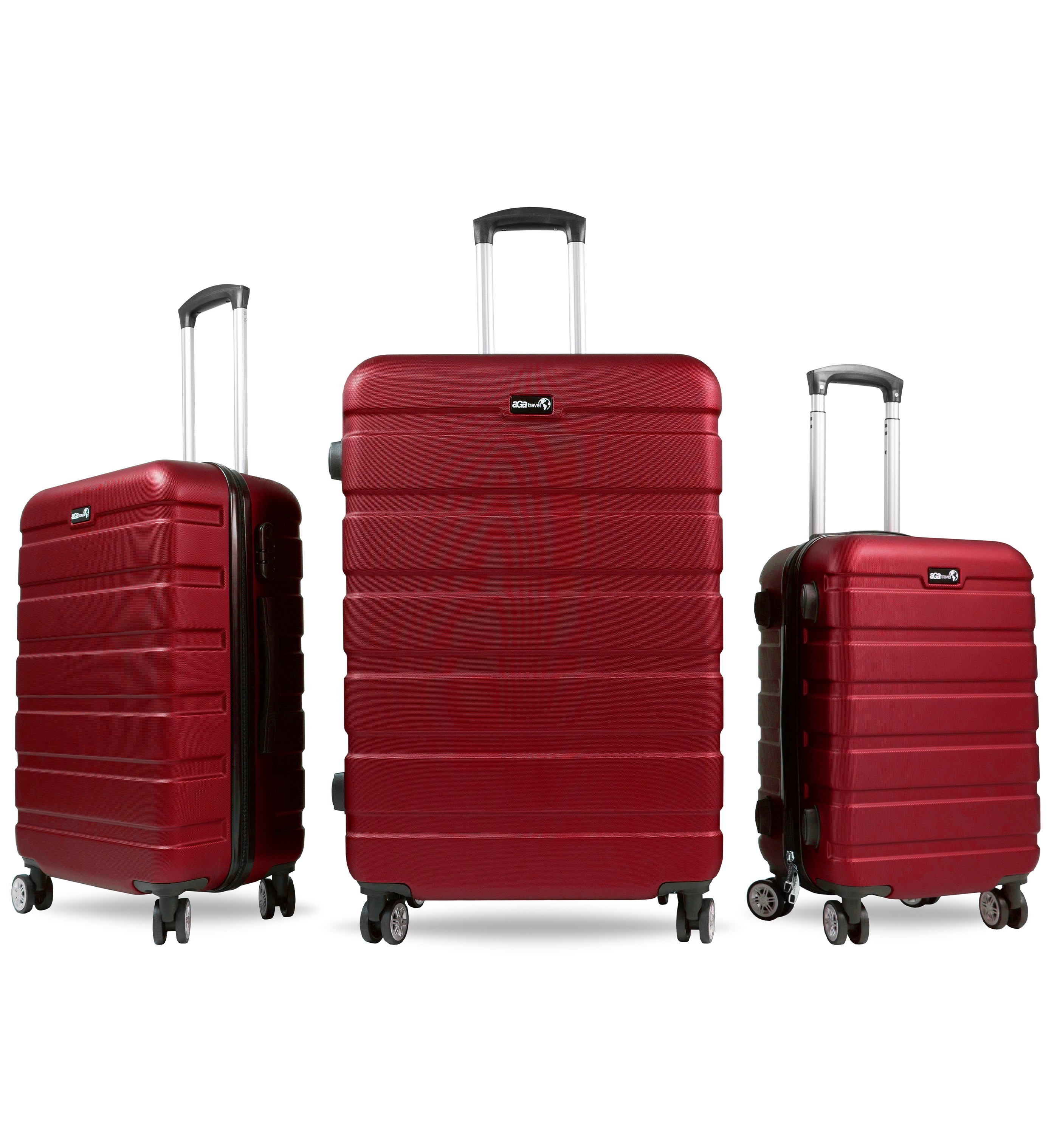 Aga Travel Sada cestovních kufrů MR4650 Červená