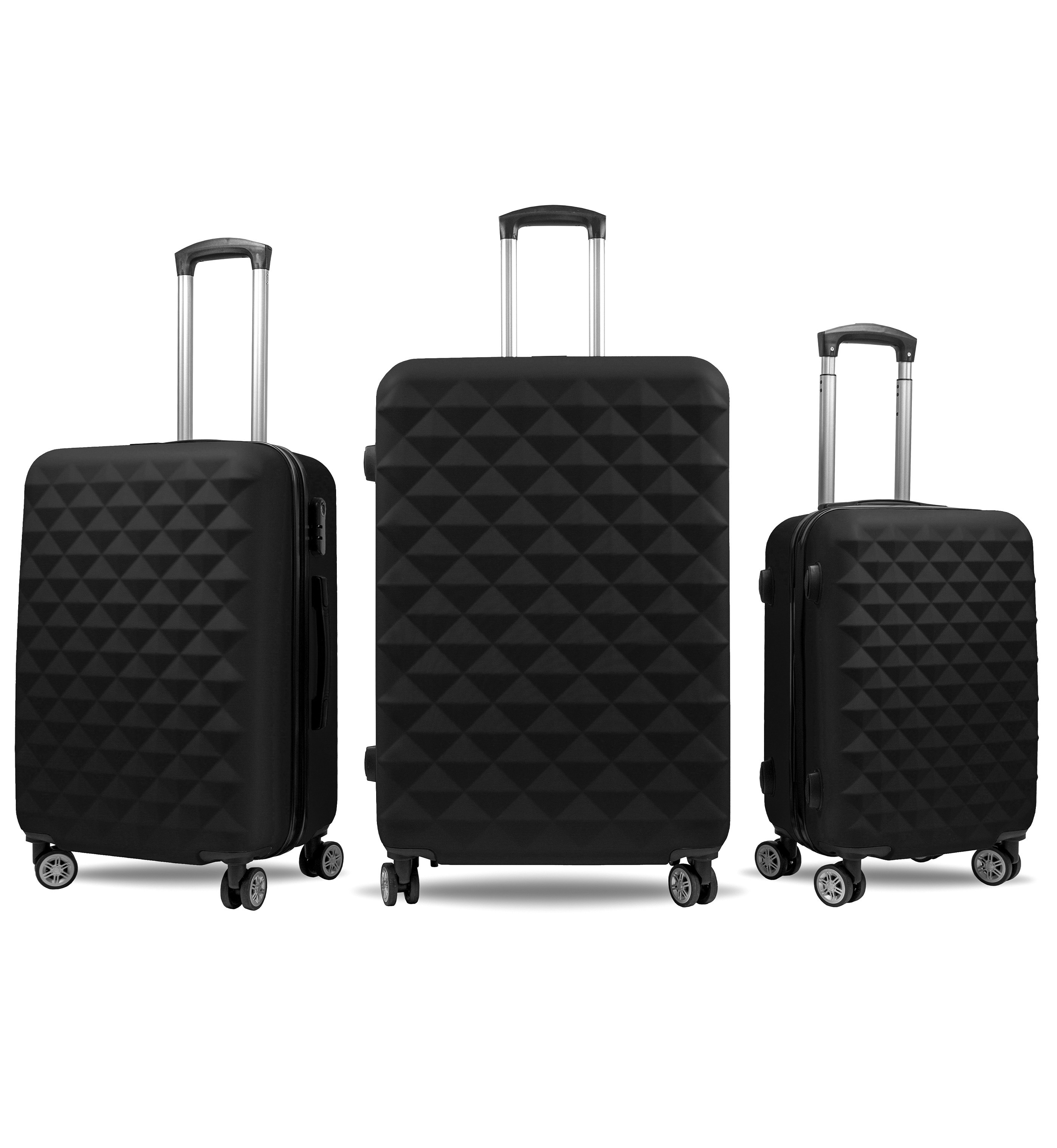 Aga Travel Sada cestovních kufrů MR4655 Černá